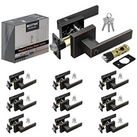 BESTTEN [10 Pack] Contemporary Square Keyed