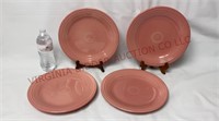 Homer Laughlin Fiesta Ware 10.5" Plates - 4