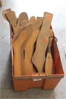 Selection of Wood Sock Display Forms