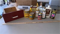 Vintage Drawer of Stains, Goo Gone, & More