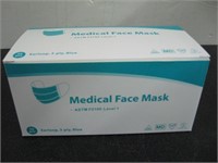 BOX OF 50 NEW FACE MASKS-BRAND NEW.