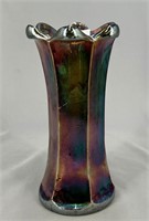 Six Fasett 7 3/4" vase - blue