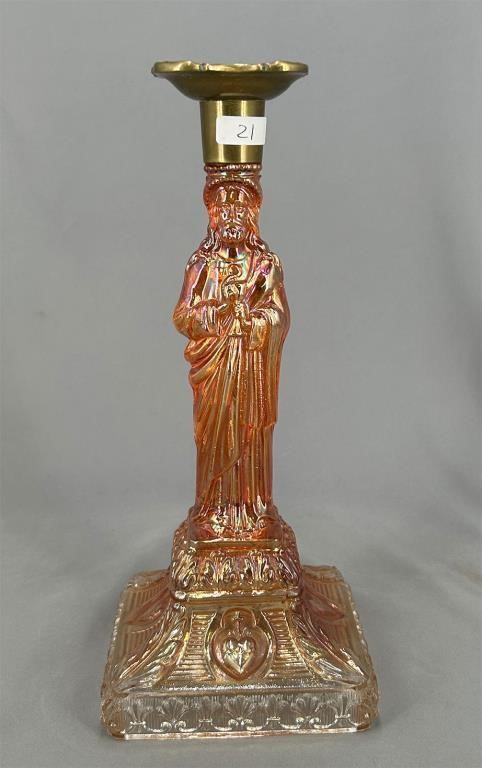 Brockwitz Christ candleholder - marigold