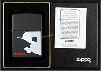 Zippo Marlboro Man Black Western Cigarette Lighter