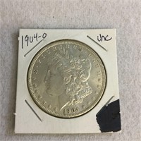 US 1904 Morgan Silver Dollar