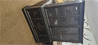 Beautiful Black Lacquer China Cabinet Great