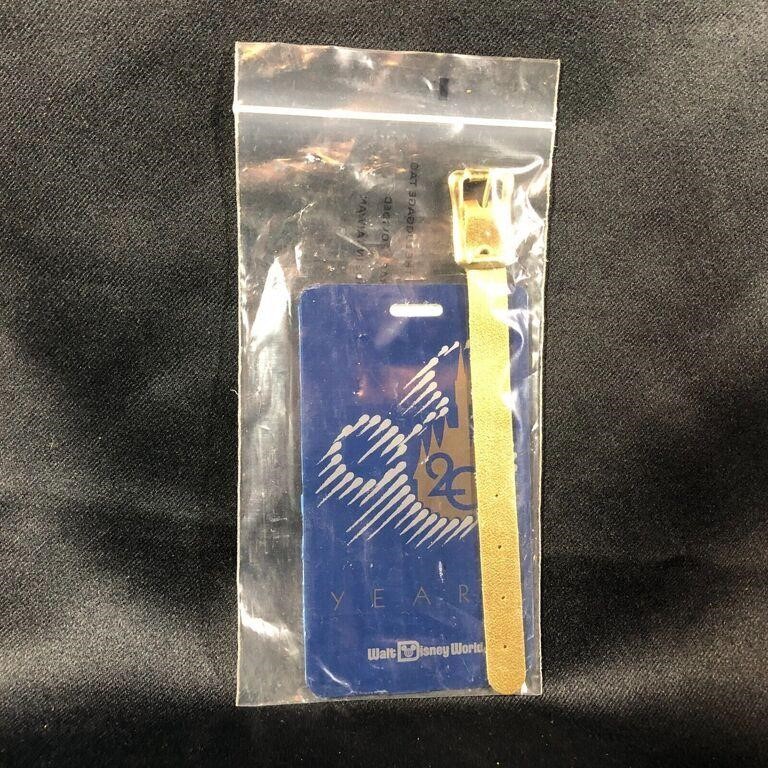 Disney World Cast Member 20 Years Luggage Tag