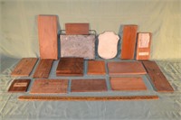 Collection of wood from Central and South America,