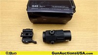 EOTECH G45.STS 5x Magnifier.... Like New.  5x Magn