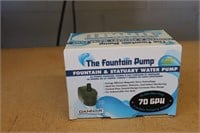 Fountain & Statuary Water Pum 70 GPH $36 Retail