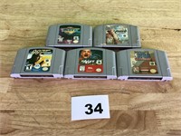 N64 Games lot of 5