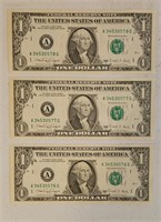 Sequential US $1 Notes