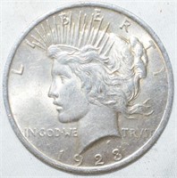 COIN - 1923 SILVER PEACE DOLLAR