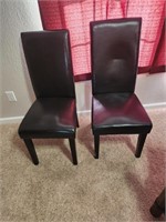 Set 2 Black Chairs