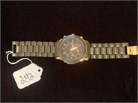 ACCUTIME STAINLESS STEEL WATCH