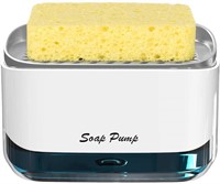 New Kitchen Dish Soap Dispenser with Sponge