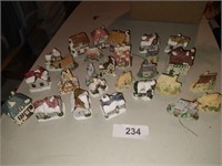 Miniature House Ornaments