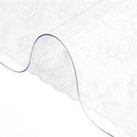 VEVOR Plastic Table Cover 40 x 80 Inch, 1.5 mm