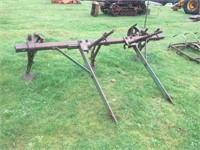 ANTIQUE TOOL BAR W/ CULTIVATOR ATTACHMENT