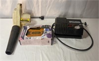 Leaf Blower, Power Inverter & 120V Air Compressor