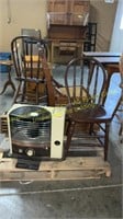Villager Heater, Chairs, Misc.
