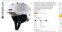 MONATA Ski Helmet, Snowboard Helmet with Dial Fit