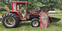 1990 Massey Ferguson 1180 Diesel 4WD Tractor with