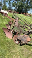 Oliver 565 four bottom plow, three point attached
