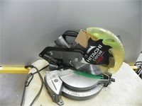 Unused  Hitachi 10" miter saw ( angle adjust