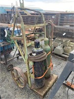 Oxy Acetylene cutting torch & cart dolly