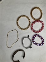 Beaded bracelets, charm bracelet, other bracelets