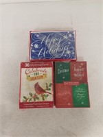 3 PIECES CHRISTMAS CARDS SET