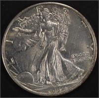 1934-D WALKING LIBERTY HALF DOLLAR AU