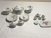 Lot of 2 Mini Tea Sets