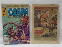 Marvel Comics Conan The Barbarian Issue 136 & 137