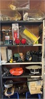 Trailer hitch, Coleman stove, air pumps and