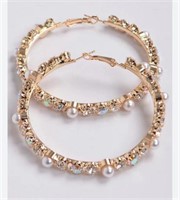 LUXURY STONES HOOPS Bijoux Bar