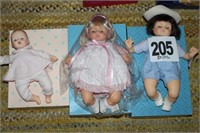 Madam Alexander "Baby Dolls" (3 Dolls)