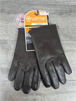 New men’s thinsulate leather Large dress gloves