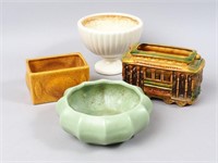 Haeger Pottery and Powell & Hyde Streetcar Planter