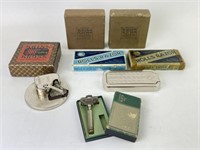 Selection of Vintage Razors & Sharpeners
