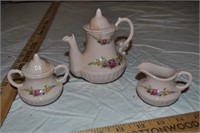 3 piece miniature tea set