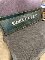 Vintage Chevrolet end  gate