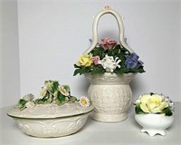 Floral Ceramic Décor