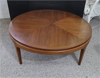 38" Round Wood Coffee Table, Excellent Shape