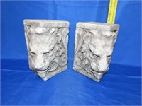 Pair of Lion Bookends