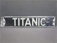 ~ NEW Titanic Heavy Metal Sign 28"