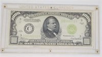 $1000 Dollar Bill US Currency Paper Money