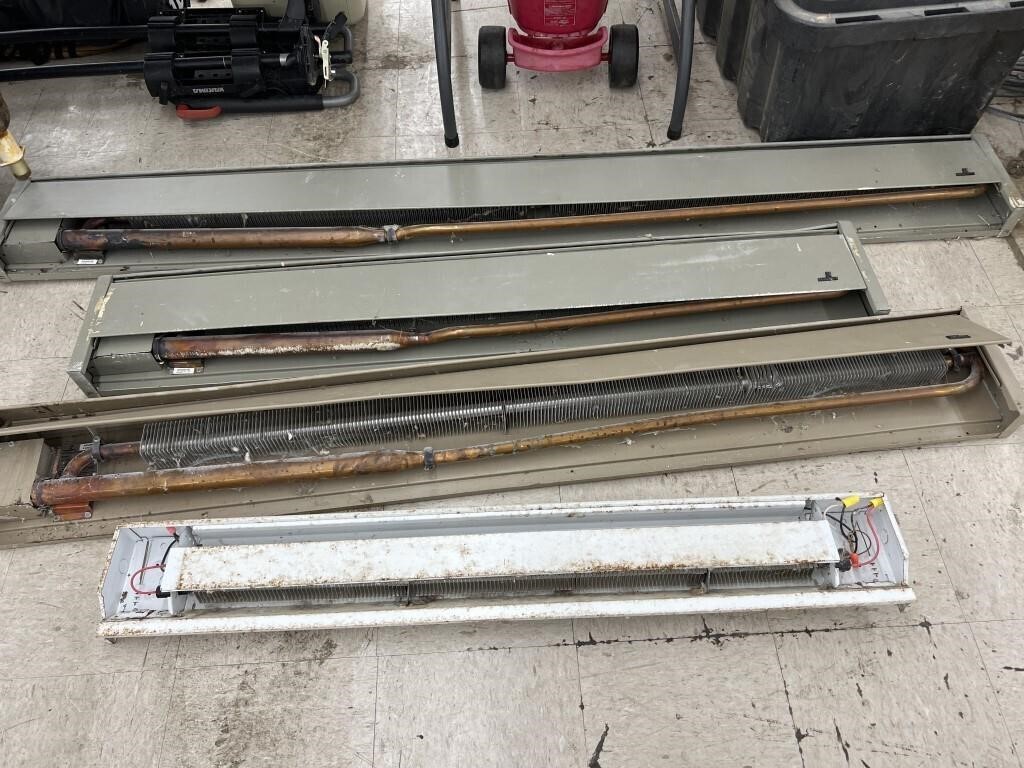 4 Baseboard Heating Units (works)