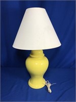 CONTEMPORARY WORKING YELLOW LAMP